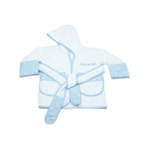 Albornoz bordado para bebés