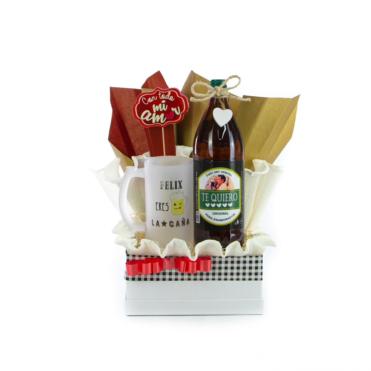 CESTA CAJITA ERES LA CAÑA/3-412 - Imagen 2