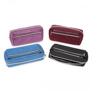 Estuche 3 cremalleras 343-BBC