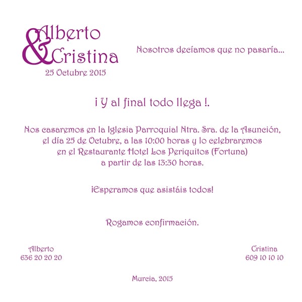 Invitación frescura 100502 - Imagen 5