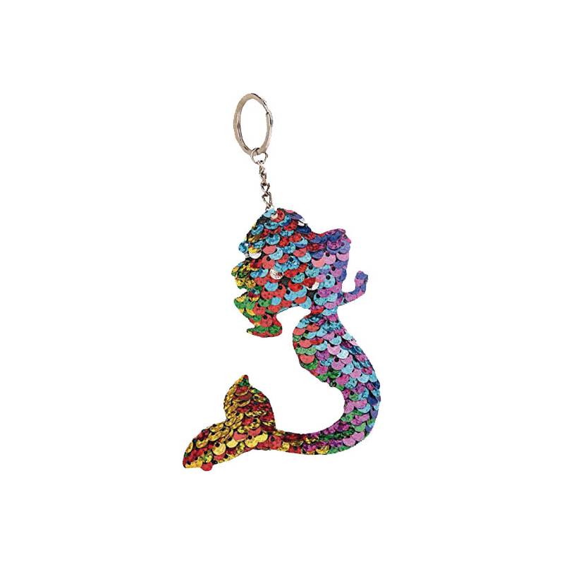 LLAVERO SILUETA SIRENA LENTEJUELAS SURTIDO 8636-DI