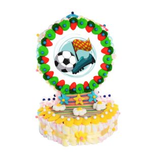 Tarta de golosinas oblea Fútbol 3 bases – Ref. S-1000-4J -CAR