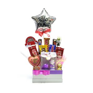 CESTA AMIGO INVISIBLE DE CHOCOLATE GOLOSA/202100046