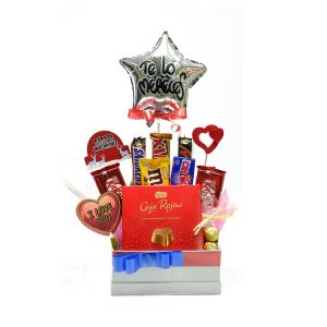 CESTA AMIGO INVISIBLE CHOCOLATE GOLOSA/202100055