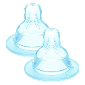 MAM Tetina Tamaño 2, Flujo Medio, a Partir de 2m+, de Silicona Skin SoftT, Pack de 2 Und