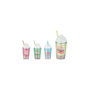 VASO PVC «CUPCAKE» SURTIDOS 2722-DI